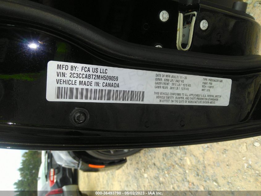 2021 CHRYSLER 300 300S - 2C3CCABT2MH509059