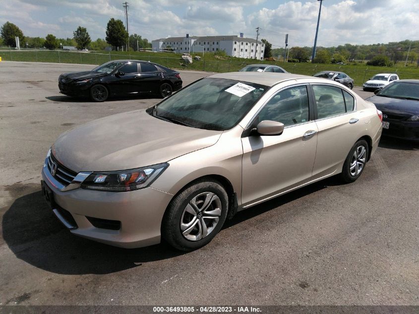 2013 HONDA ACCORD SDN LX - 1HGCR2F30DA184275