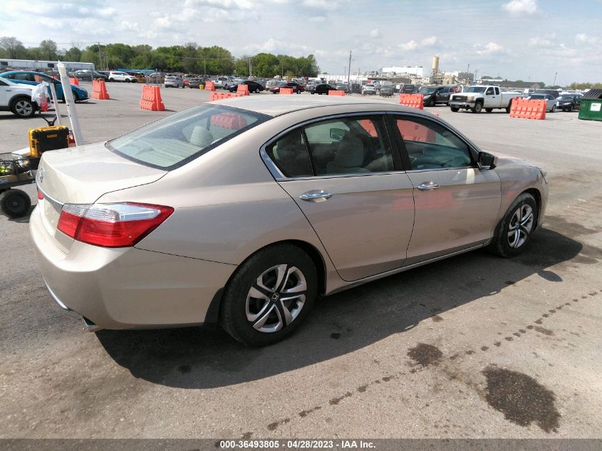 2013 HONDA ACCORD SDN LX - 1HGCR2F30DA184275