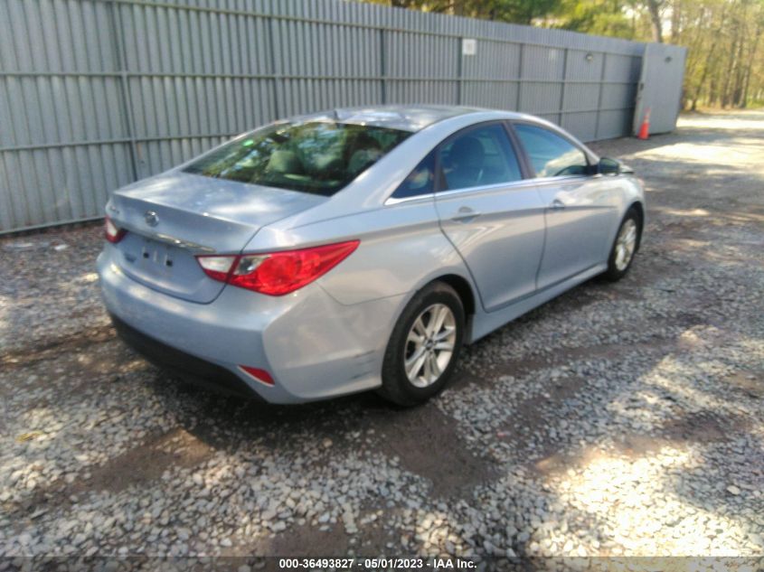 2014 HYUNDAI SONATA GLS - 5NPEB4AC1EH852884
