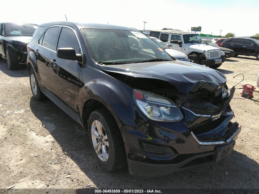 2017 CHEVROLET EQUINOX LS - 2GNALBEK2H1523058