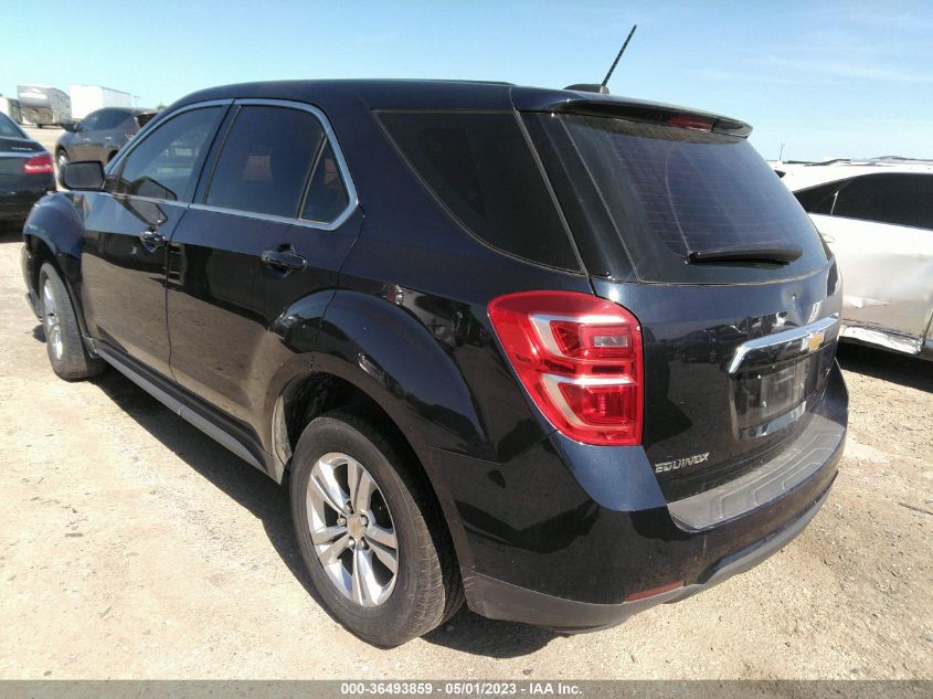 2017 CHEVROLET EQUINOX LS - 2GNALBEK2H1523058