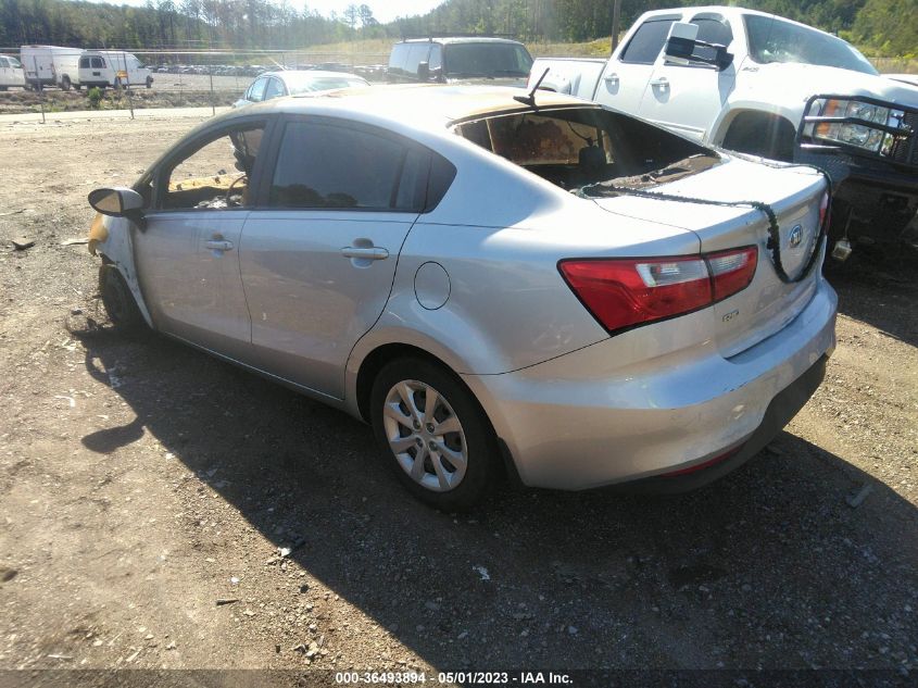2016 KIA RIO LX - KNADM4A3XG6591514