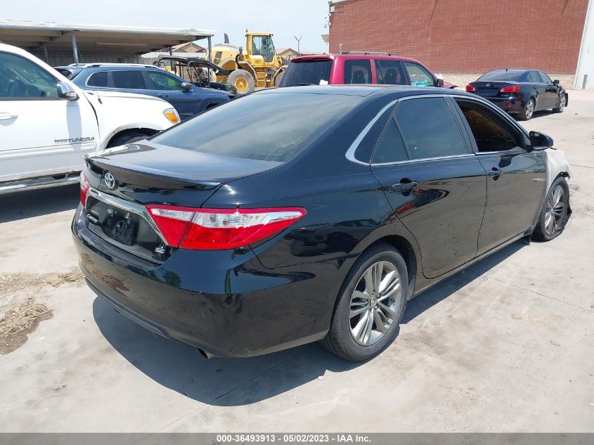 2016 TOYOTA CAMRY XLE/SE/LE/XSE - 4T1BF1FK5GU547933