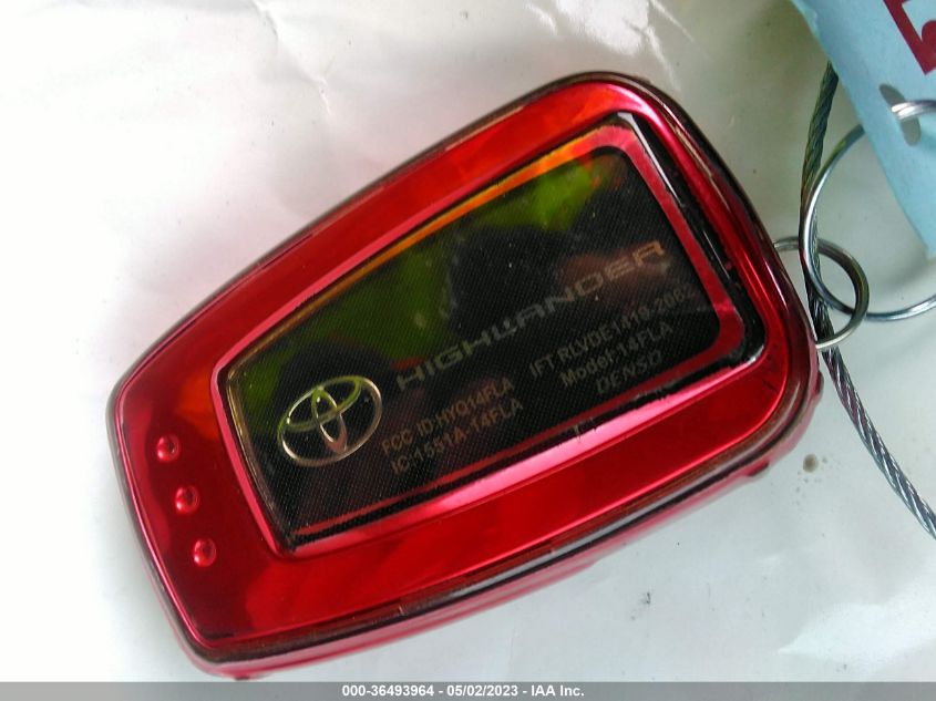2022 TOYOTA HIGHLANDER XLE - 5TDHZRBH8NS251627