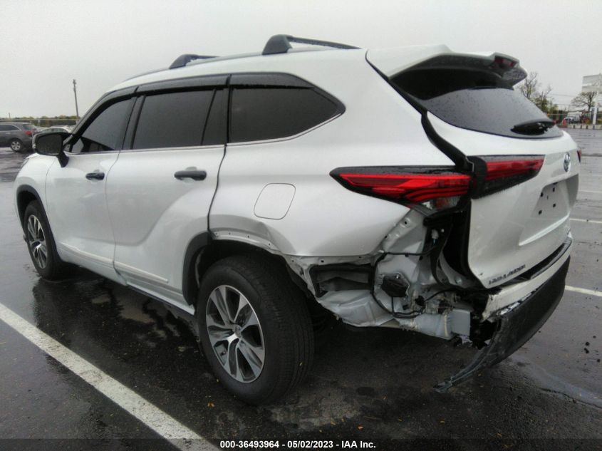 2022 TOYOTA HIGHLANDER XLE - 5TDHZRBH8NS251627