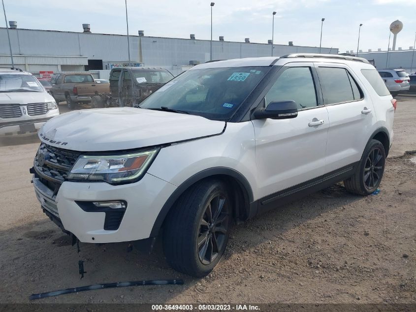 2019 FORD EXPLORER XLT - 1FM5K7DH3KGB53020