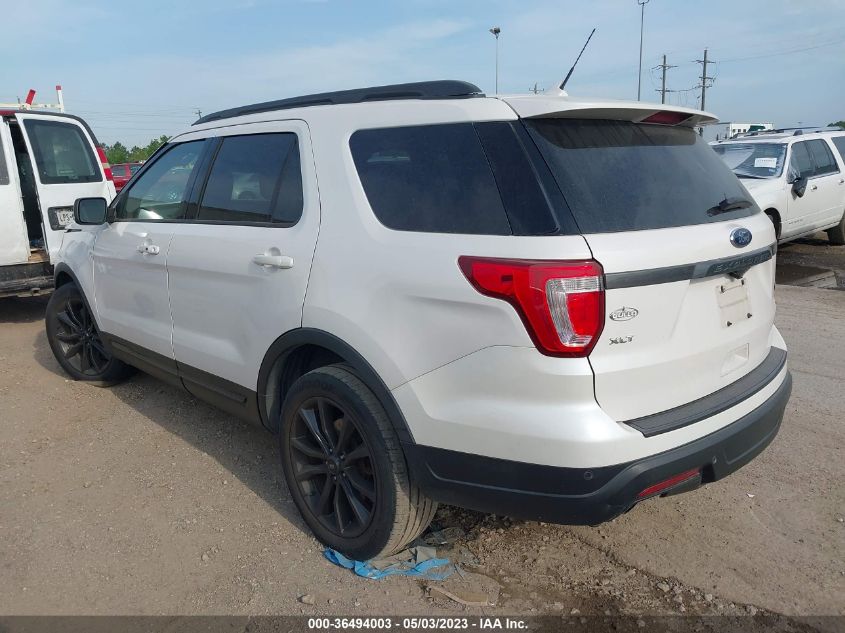 2019 FORD EXPLORER XLT - 1FM5K7DH3KGB53020