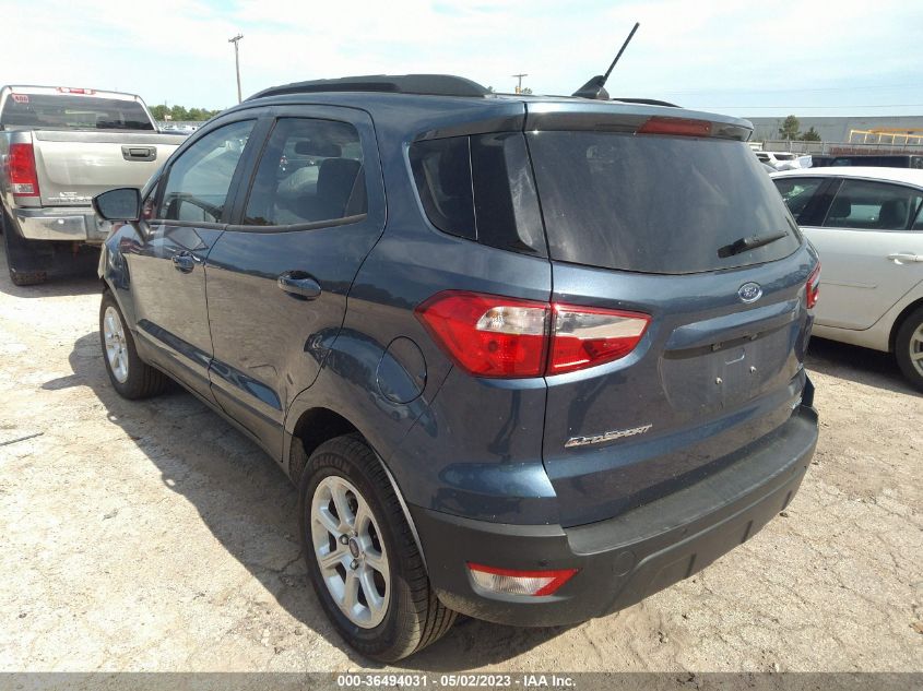 2021 FORD ECOSPORT SE - MAJ6S3GL9MC425197