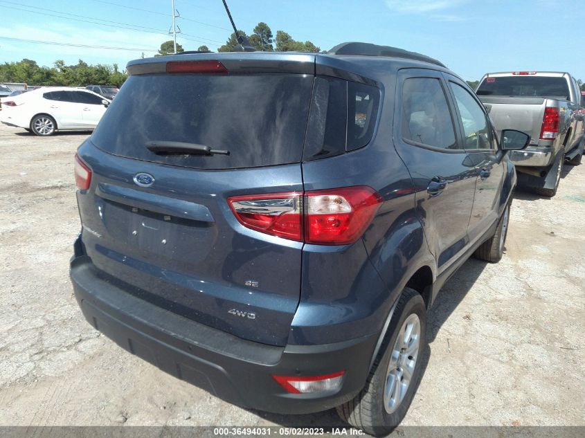 2021 FORD ECOSPORT SE - MAJ6S3GL9MC425197
