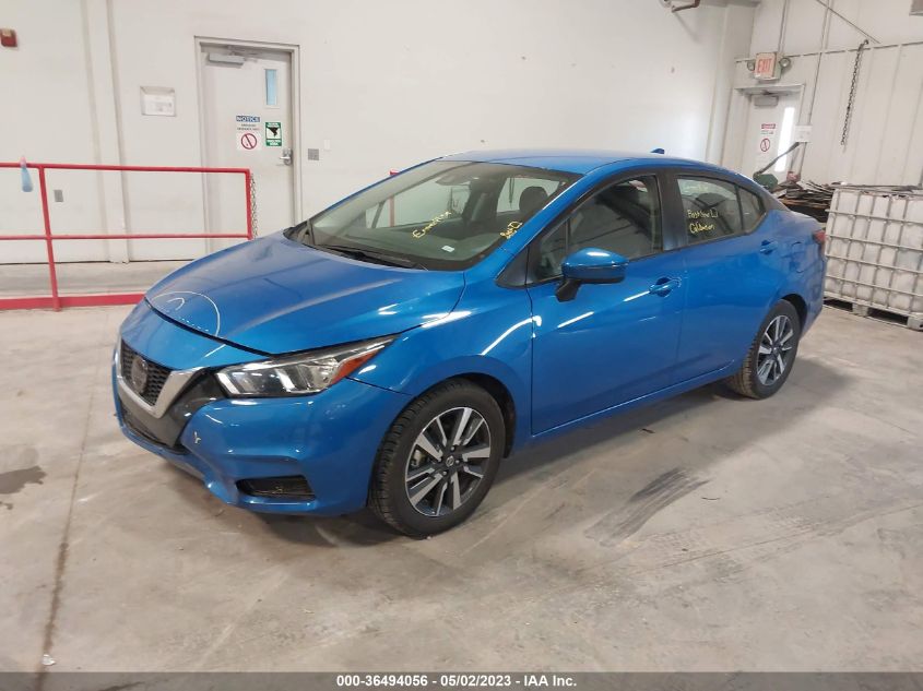 2021 NISSAN VERSA SV - 3N1CN8EV2ML825230
