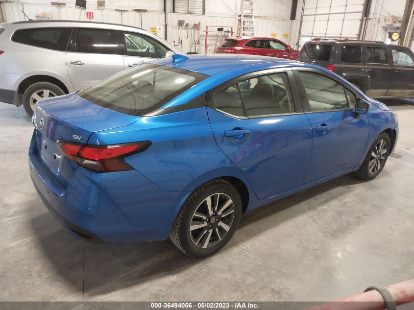 2021 NISSAN VERSA SV - 3N1CN8EV2ML825230