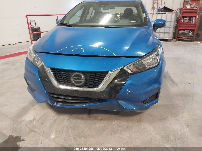 2021 NISSAN VERSA SV - 3N1CN8EV2ML825230