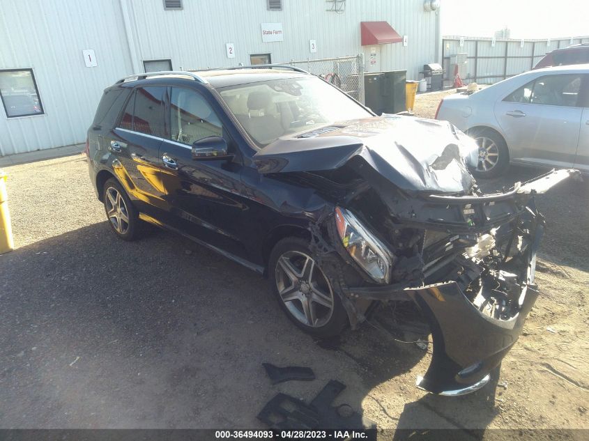 2016 MERCEDES-BENZ GLE GLE 400 - 4JGDA5GB9GA694528