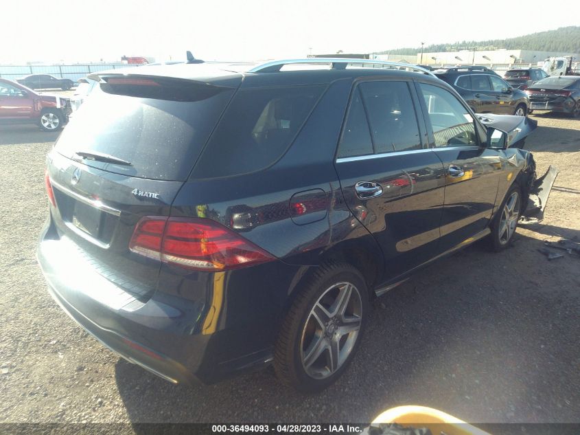 2016 MERCEDES-BENZ GLE GLE 400 - 4JGDA5GB9GA694528