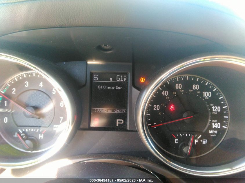 2013 JEEP GRAND CHEROKEE OVERLAND - 1C4RJECG9DC546455