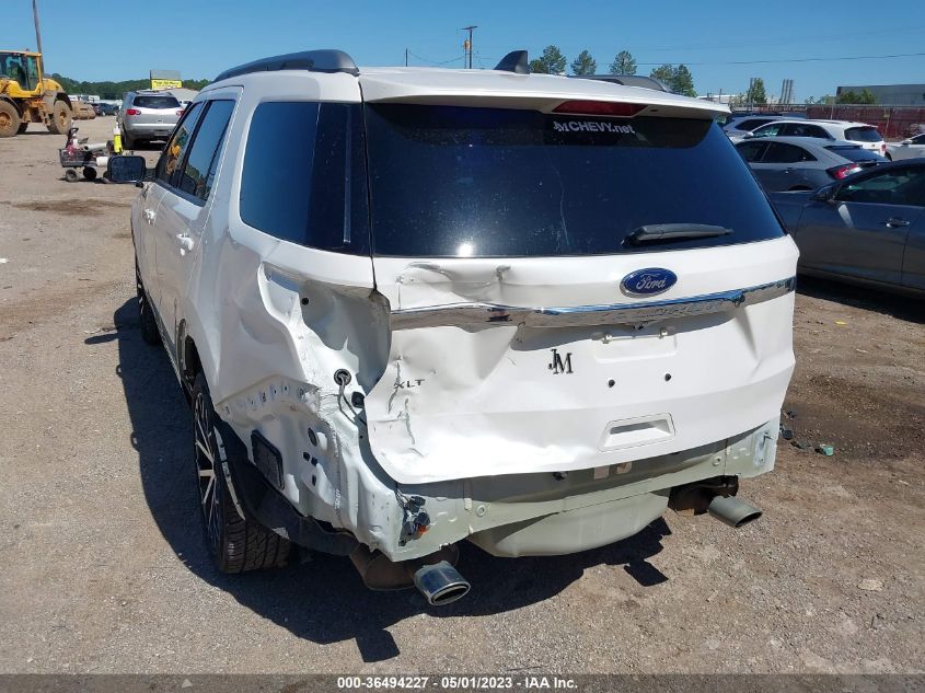 2018 FORD EXPLORER XLT - 1FM5K7D88JGC13730