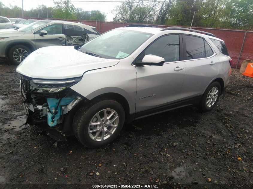 2022 CHEVROLET EQUINOX LT - 3GNAXUEV2NL268397