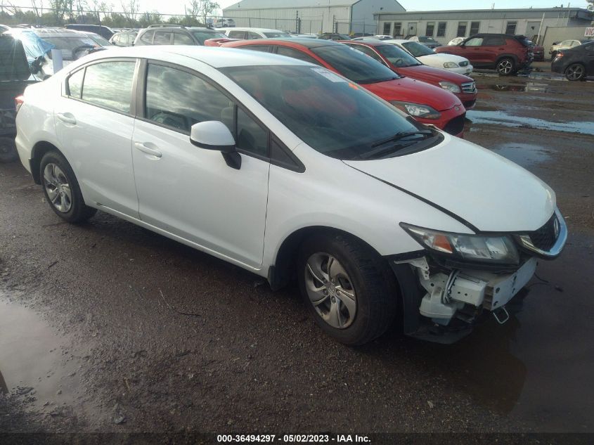 2013 HONDA CIVIC SDN LX - 19XFB2F58DE069373