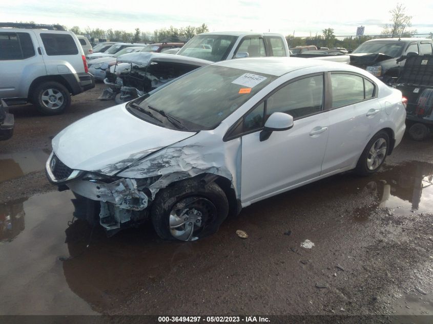 2013 HONDA CIVIC SDN LX - 19XFB2F58DE069373