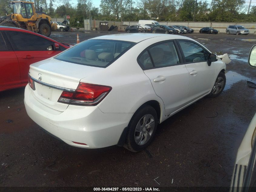 2013 HONDA CIVIC SDN LX - 19XFB2F58DE069373
