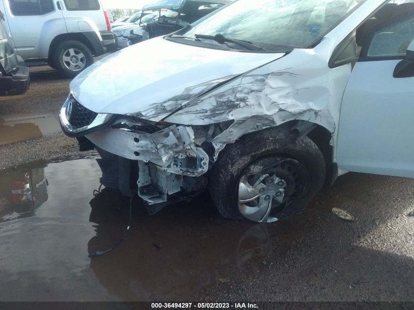 2013 HONDA CIVIC SDN LX - 19XFB2F58DE069373