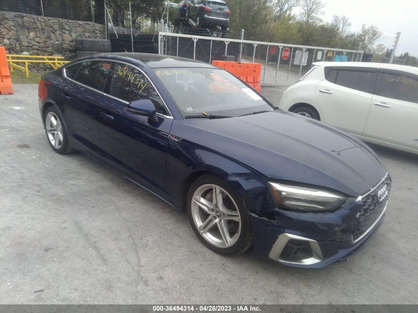 WAUDACF50MA014268 AUDI A5 SPORTBACK S LINE PREMIUM 2021