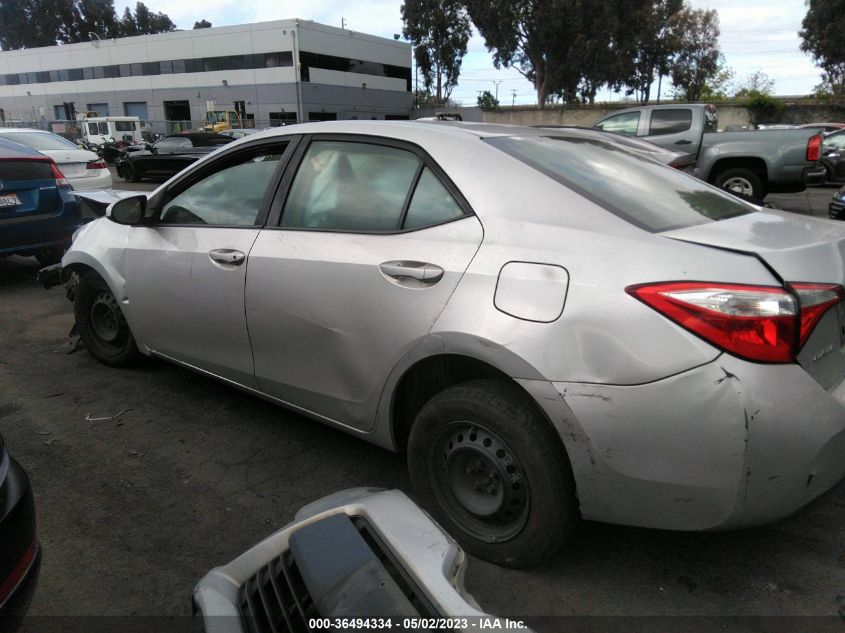 2014 TOYOTA COROLLA L/LE/S/S PLUS/LE PLUS - 5YFBURHE4EP012084