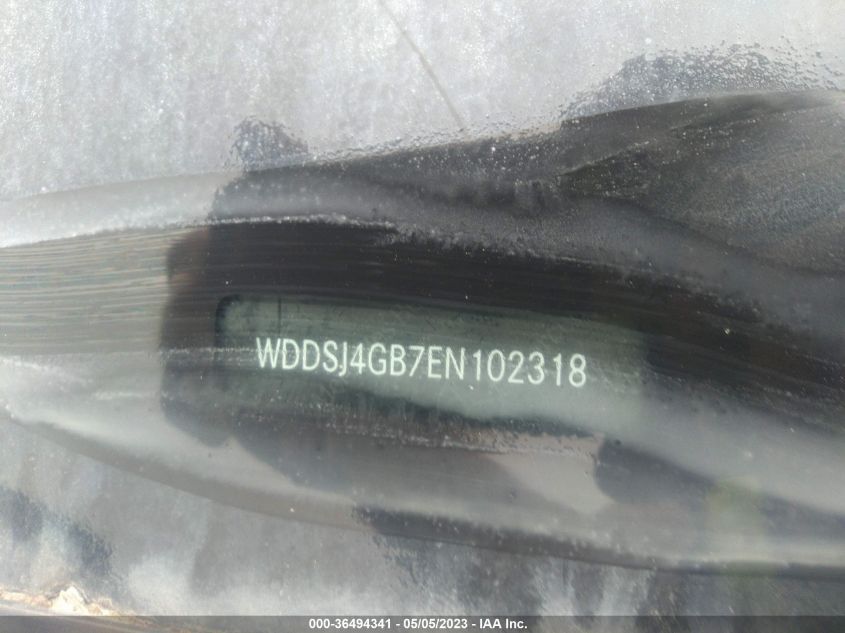 2014 MERCEDES-BENZ CLA-CLASS CLA 250 - WDDSJ4GB7EN102318