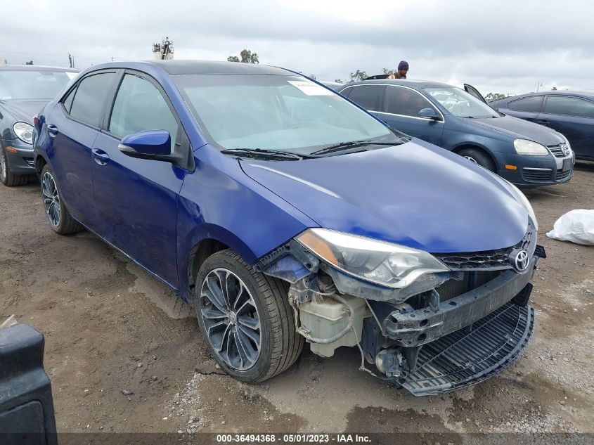 2016 TOYOTA COROLLA S - 5YFBURHE6GP407628