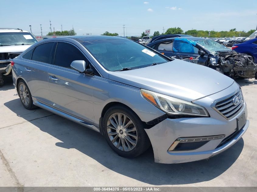 2015 HYUNDAI SONATA 2.4L LIMITED - 5NPE34AF9FH176287