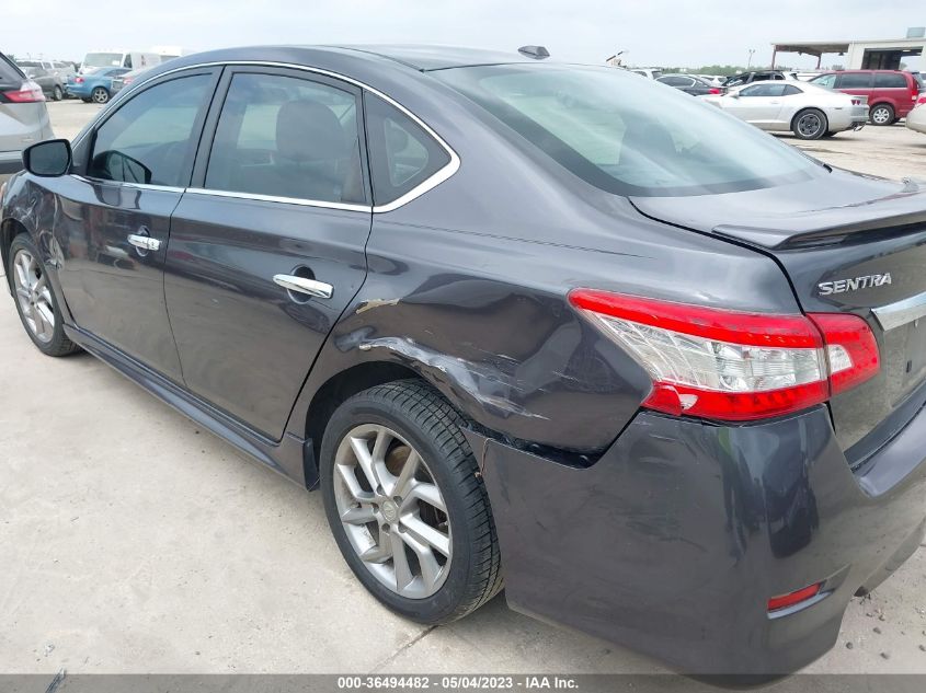 2013 NISSAN SENTRA SR - 3N1AB7AP7DL661278