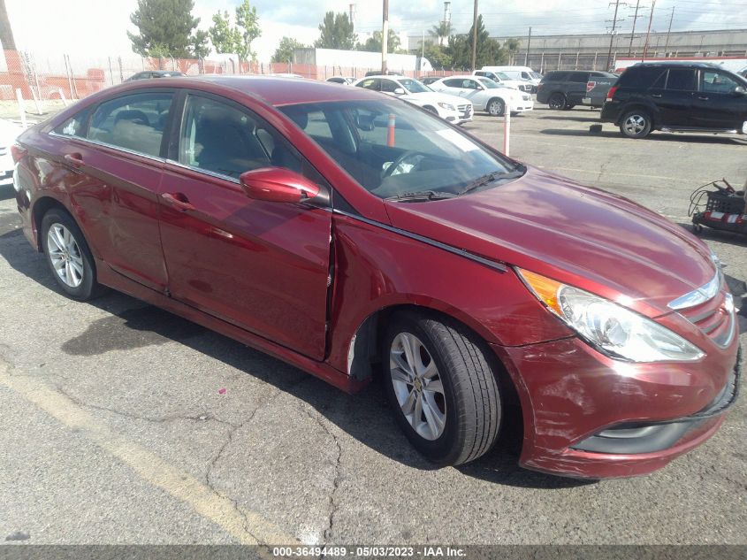 2014 HYUNDAI SONATA GLS - 5NPEB4AC7EH946039