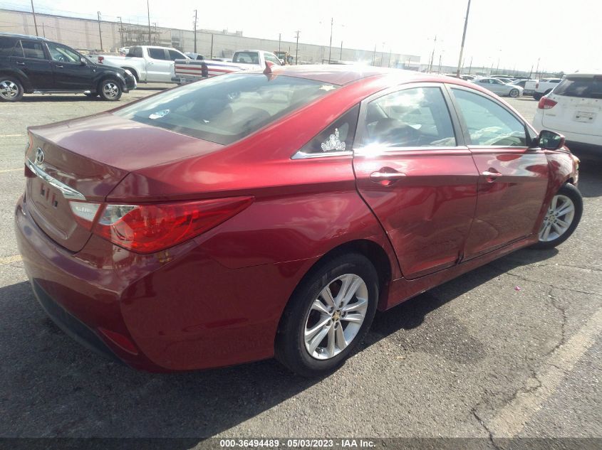 2014 HYUNDAI SONATA GLS - 5NPEB4AC7EH946039