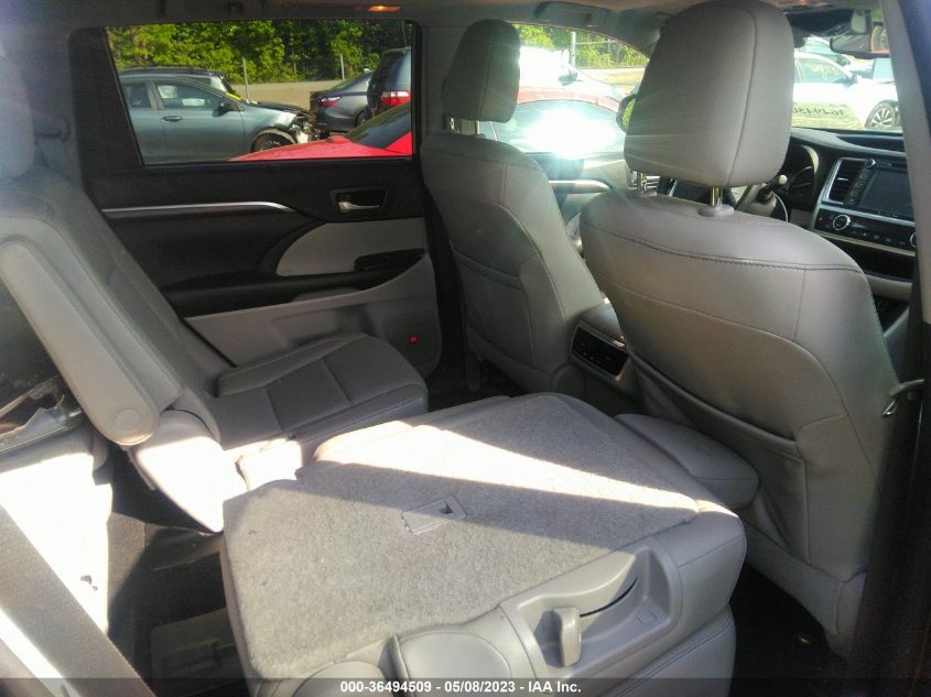 2016 TOYOTA HIGHLANDER LIMITED - 5TDDKRFH9GS264869