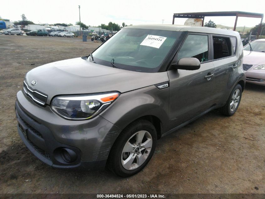 2017 KIA SOUL BASE - KNDJN2A20H7481131