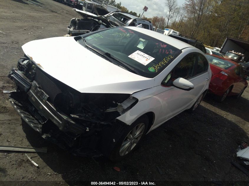 2014 KIA FORTE EX - KNAFX4A88E5147689