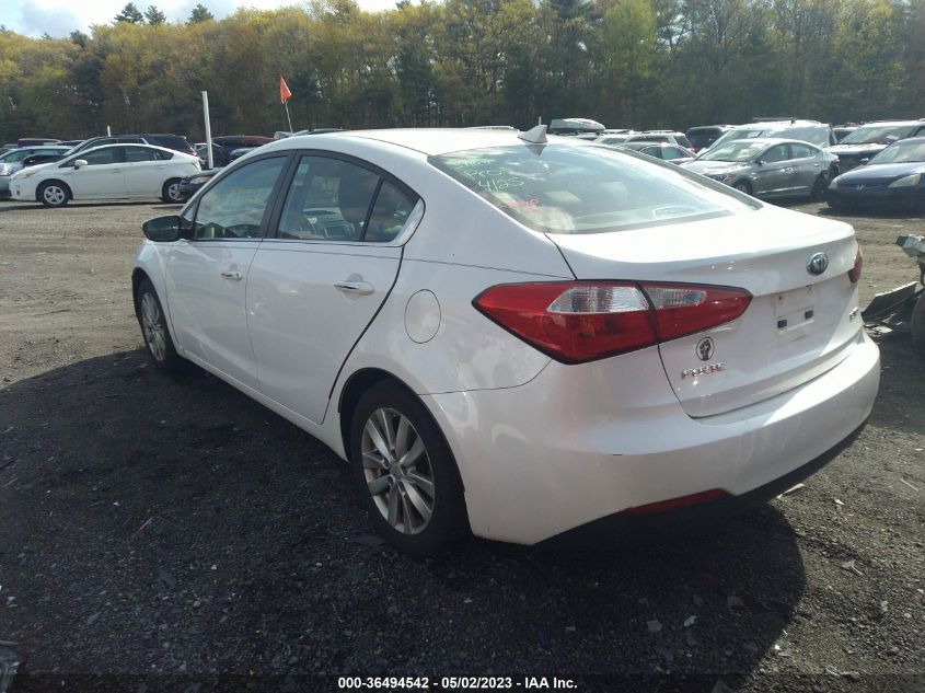 2014 KIA FORTE EX - KNAFX4A88E5147689