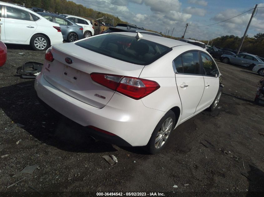 2014 KIA FORTE EX - KNAFX4A88E5147689