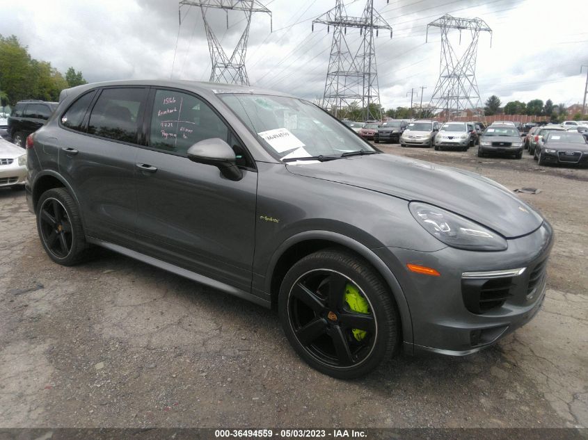 2016 PORSCHE CAYENNE S E-HYBRID - WP1AE2A20GLA59574