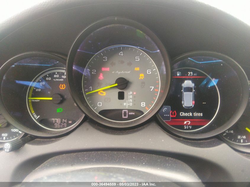 2016 PORSCHE CAYENNE S E-HYBRID - WP1AE2A20GLA59574