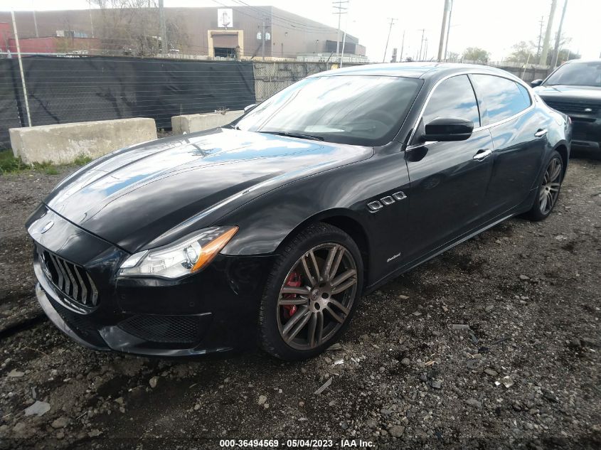 2017 MASERATI QUATTROPORTE S GRANSPORT ZAM56RPS7H1238008