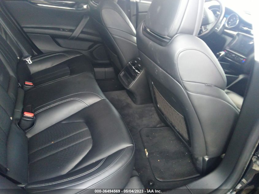 2017 MASERATI QUATTROPORTE S GRANSPORT ZAM56RPS7H1238008