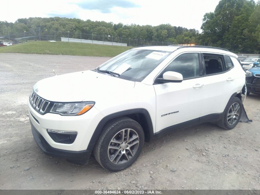 2020 JEEP COMPASS LATITUDE W/SUN/SAFETY PKG - 3C4NJCBBXLT252879