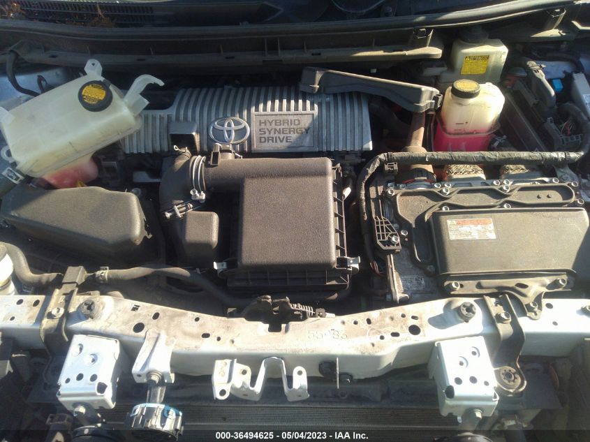 2014 TOYOTA PRIUS FOUR/FIVE/THREE/ONE/TWO - JTDKN3DU2E0364372