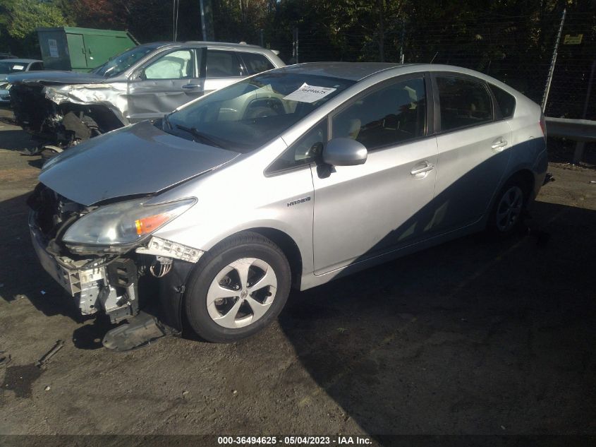 2014 TOYOTA PRIUS FOUR/FIVE/THREE/ONE/TWO - JTDKN3DU2E0364372