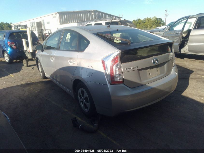 2014 TOYOTA PRIUS FOUR/FIVE/THREE/ONE/TWO - JTDKN3DU2E0364372