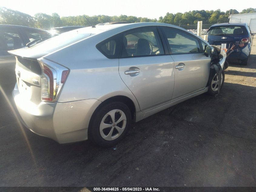 2014 TOYOTA PRIUS FOUR/FIVE/THREE/ONE/TWO - JTDKN3DU2E0364372