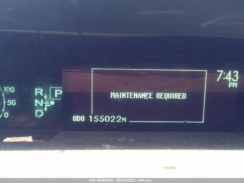 2014 TOYOTA PRIUS FOUR/FIVE/THREE/ONE/TWO - JTDKN3DU2E0364372