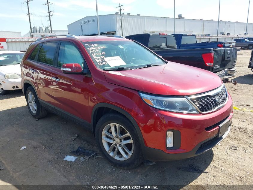 2014 KIA SORENTO LX - 5XYKT3A60EG490929